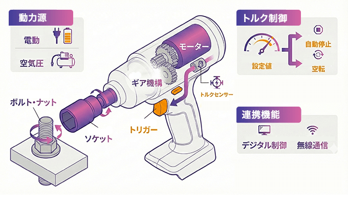 ナットランナーの仕組み